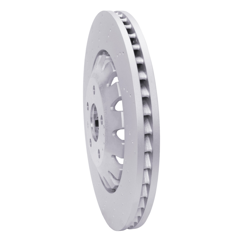 Audi TT Quattro RS Brake Rotor (1) - Front - R1 Concepts - Hi-Carbon Alloy GEOMET Coated - `12-`13